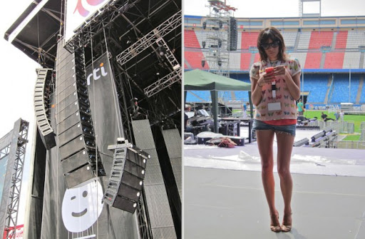 Raquel del Rosario con gafas de sol de Marc Jacobs