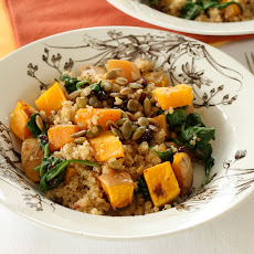 Quinoa with Butternut Squash and Pumpkin Seeds