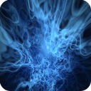 Blue Flames Live Wallpaper mobile app icon