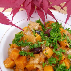 Sweet Potato Salad (Slada Batata Hilwa) -Moroccan