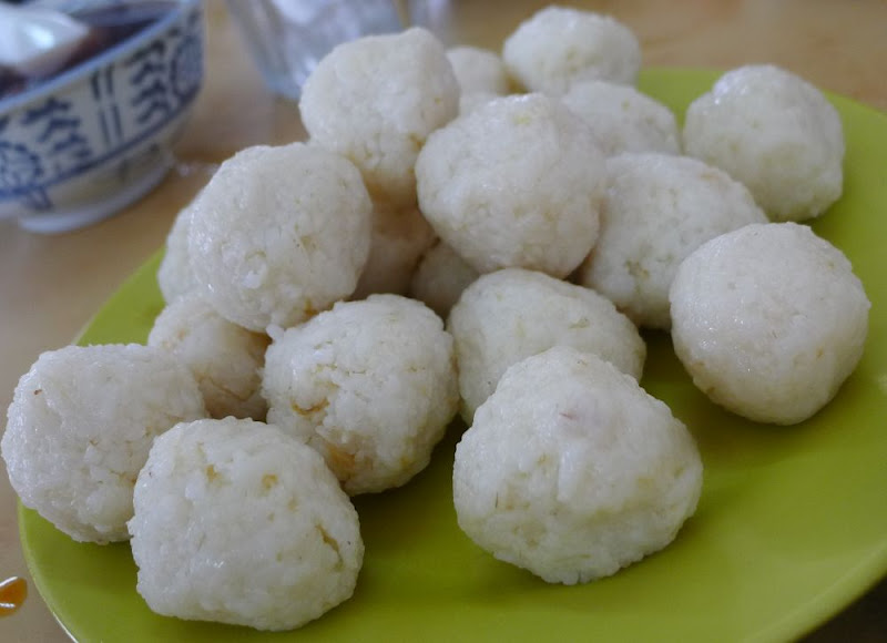 Heng hainanese chicken rice ball