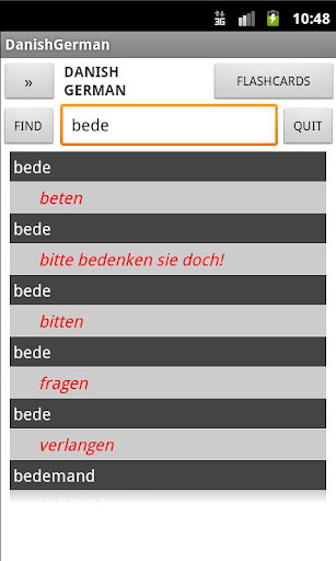 German Danish Dictionary