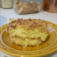 Banana Crunch Cake