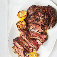 Grilled Yogurt-Marinated Leg of Lamb