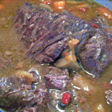 Pot Roast Cooked in Beer so Tender it Falls Apart
