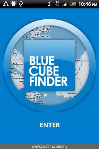 Blue Cube Locator