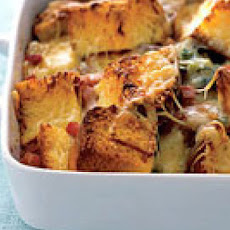 Ham-and-Scallion Brioche Bread Bake