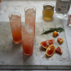 Blood Orange Gin Sparkler