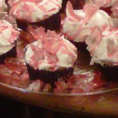 Bloody Broken Glass Cupcakes
