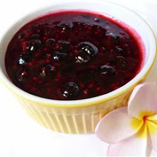 Blueberry and Raspberry Pancake Topping