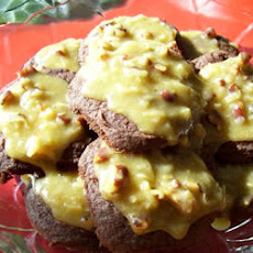 German Chocolate Brownie Cookies