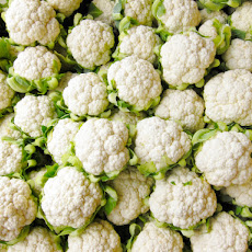 Raw Cauliflower Salad with Raisins and Nuts