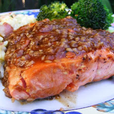 Ginger Lime Glazed Salmon