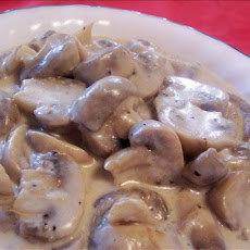 Fresh Creamy Mushrooms.
