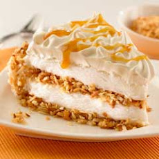 Toasted Coconut Caramel Ice Cream Pie
