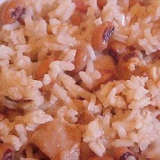 Hoppin' John -- Rice and Black-Eyed Peas