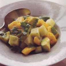 Papaya, Jicama, and Avocado Salad