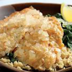 Sole Florentine with Couscous