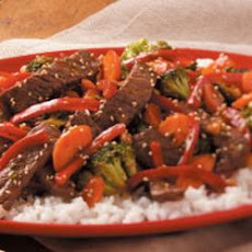 Ginger Beef Stir-Fry