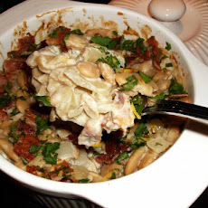 Baked Butter Beans With Mustard