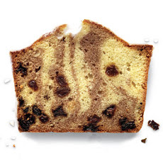 Cinnamon-Raisin Pound Cake with Basic Glaze