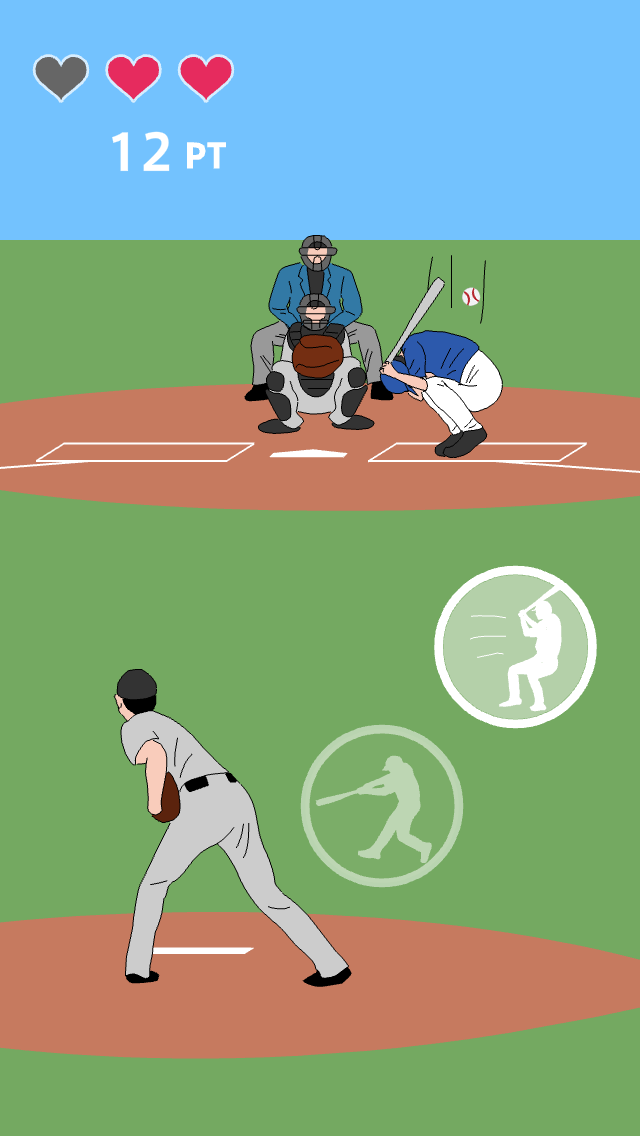 Android application Crazy Pitcher screenshort