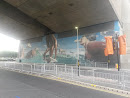 Mural Under Kingston Bridge