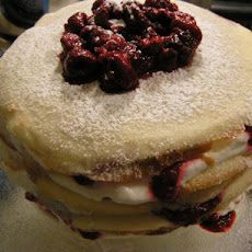Raspberry Cream Torte