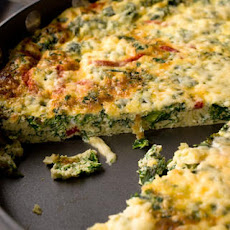 Kale and Roasted Red Pepper Frittata Recipe