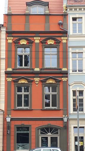 Gold Ornaments On The Tenement house