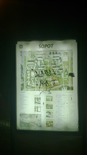 Sopot Map of District