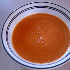 Raw Blended Sweet Potato Soup