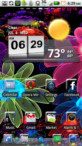 Colorful Flowers GO LAUNCHER