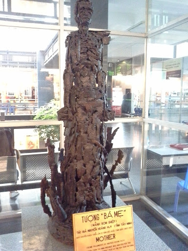 Bomb Fracment Sculpture