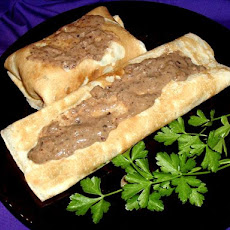 Pepper Steaks in Crepes