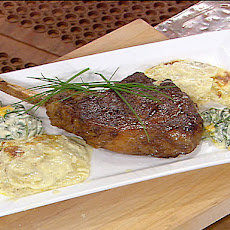 Roasted Bone-in Rib-Eye for Two