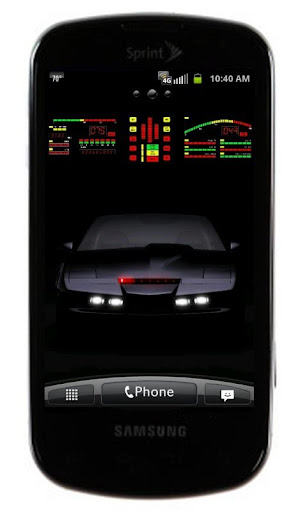 Knight KITT Rider Dash LWP