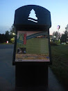 Centennial Trail Stop Post