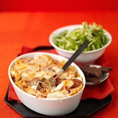 Baked Bow-Tie Pasta with Mozzarella