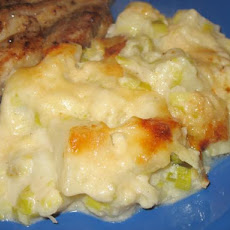 Leek and Potato Gratin