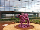 Purple Statue