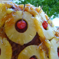 Bourbon, Pineapple and Orange Glazed Holiday Ham