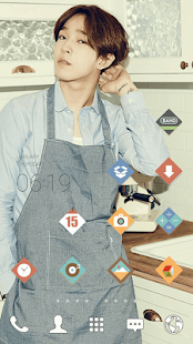 How to install TaeHyun LINELaunchertheme 4.1 unlimited apk for android