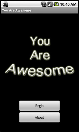 You Are Awesome