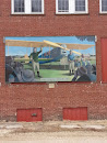 Biplane Mural