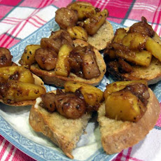 Scallops with Fresh Pineapple