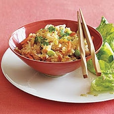 Fried Brown Rice with Edamame