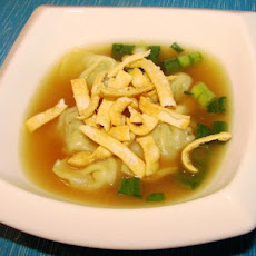 Asian Dumpling Soup