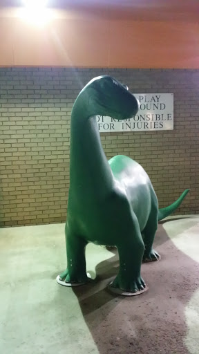 Pine Bluffs Green Dino 