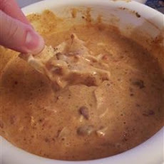 Outrageous Warm Chicken Nacho Dip